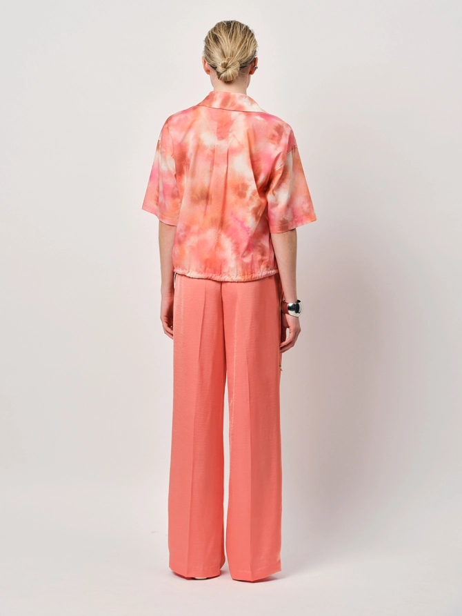 Dante 6 Wide Leg Broek Radiant Apricot