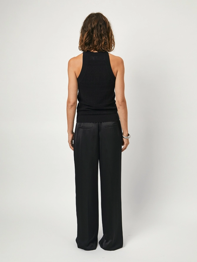 Dante 6 Wide Leg Broek Zwart