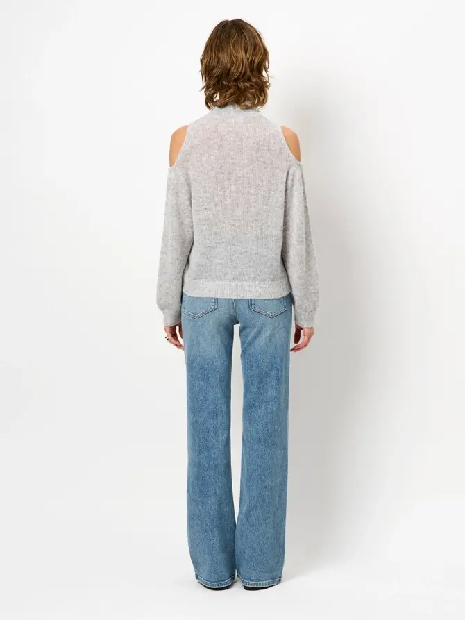 Dante 6 Wide Leg Jeans Blauw