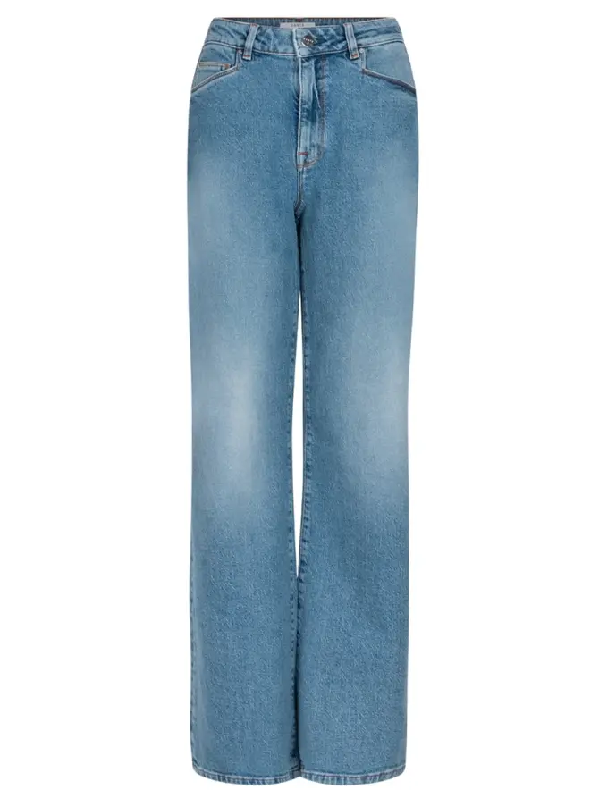 dante 6 Wide leg jeans Blauw