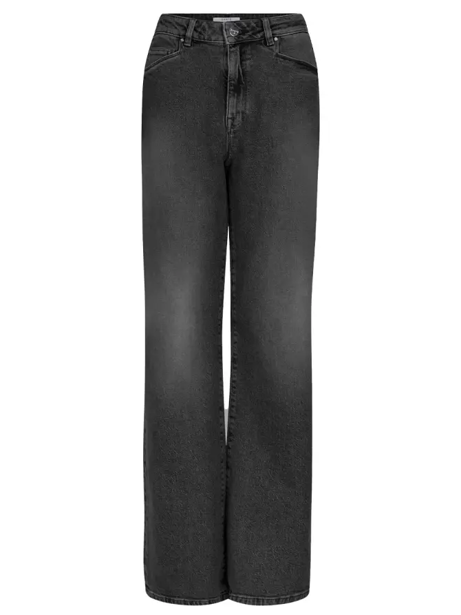 dante 6 Wide leg jeans Washed Black