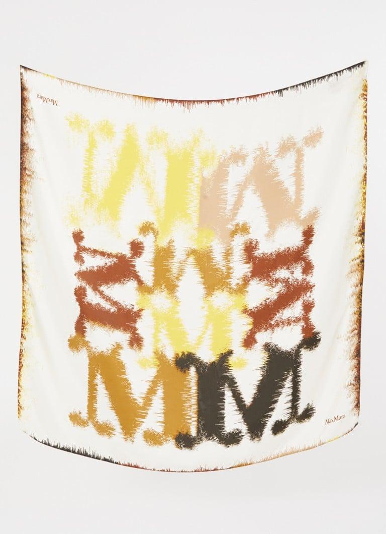 De Bijenkorf ACCESSORI MaxMara Vanillegeel