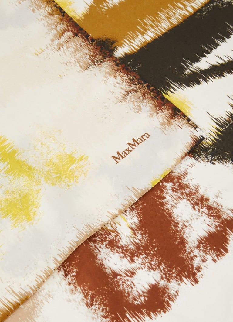 De Bijenkorf ACCESSORI MaxMara Vanillegeel