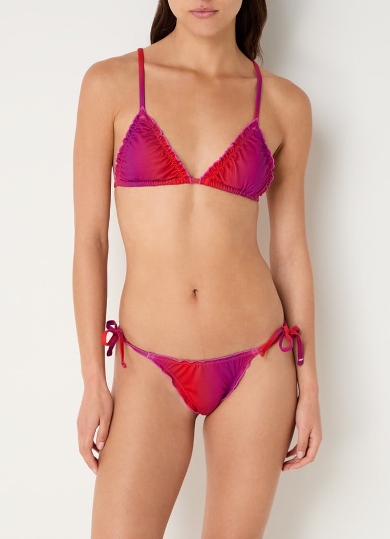 de bijenkorf Armani Paars