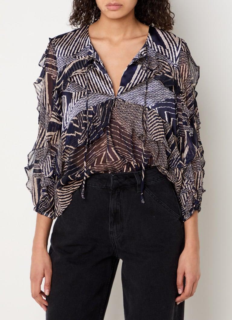 de bijenkorf ba&sh Donkerblauw