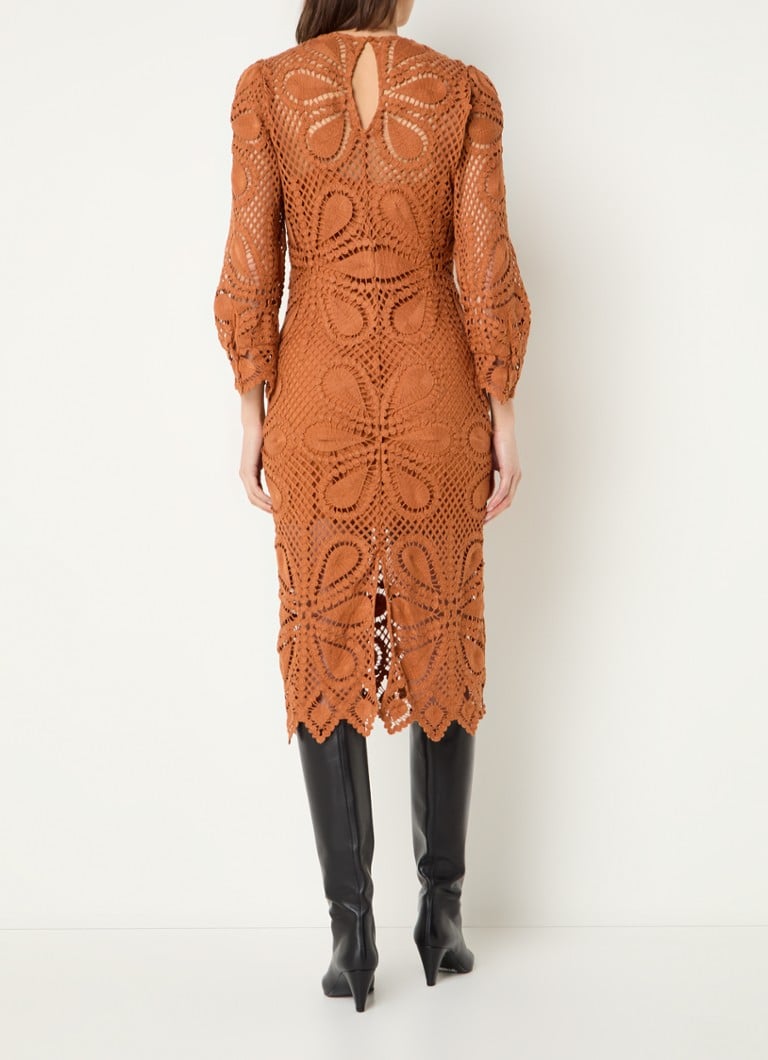 De Bijenkorf Ba&sh Oranjebruin