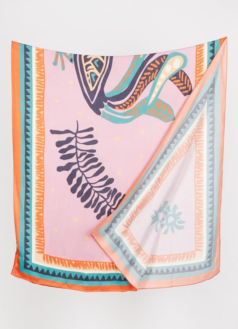 De Bijenkorf Barts Donkerroze