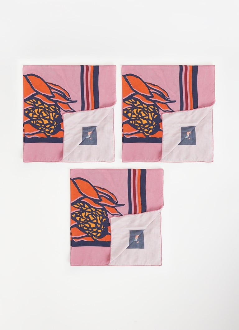 de bijenkorf Barts Donkerroze