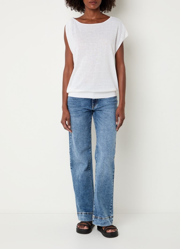 De Bijenkorf Benetton Gebroken Wit