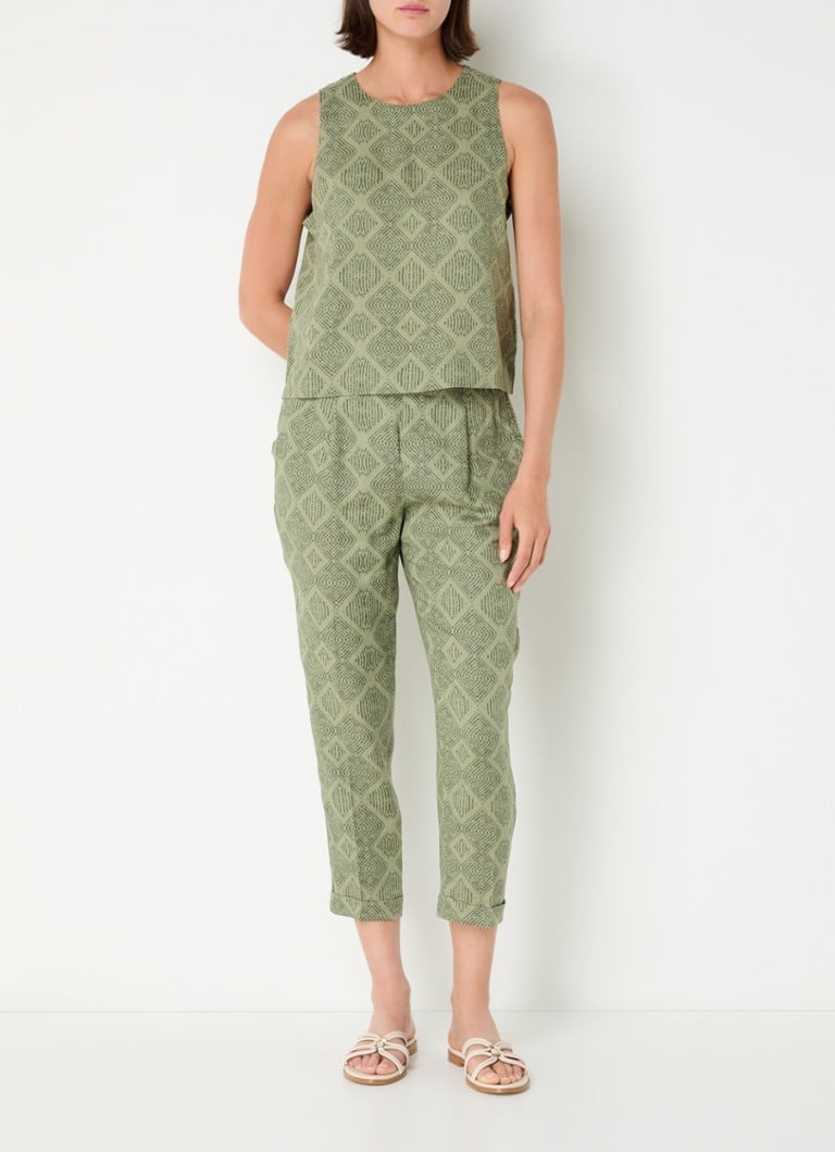 De Bijenkorf Benetton Legergroen