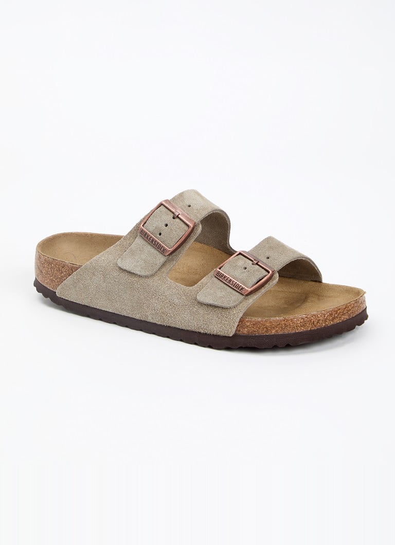 de bijenkorf Birkenstock Taupe