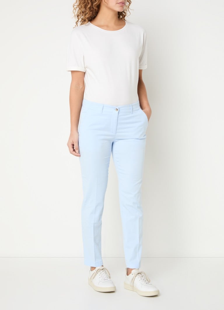 De Bijenkorf BRAX Lichtblauw