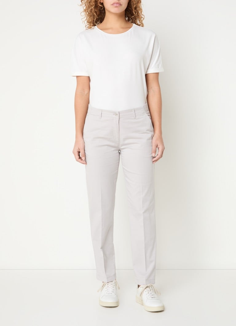 De Bijenkorf BRAX Lichtgrijs