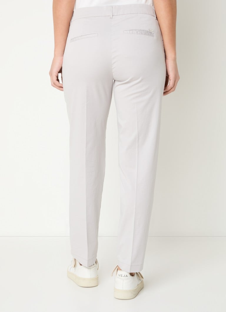 De Bijenkorf BRAX Lichtgrijs