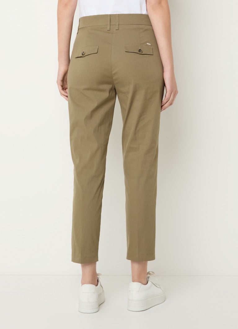 De Bijenkorf BRAX Olijfgroen