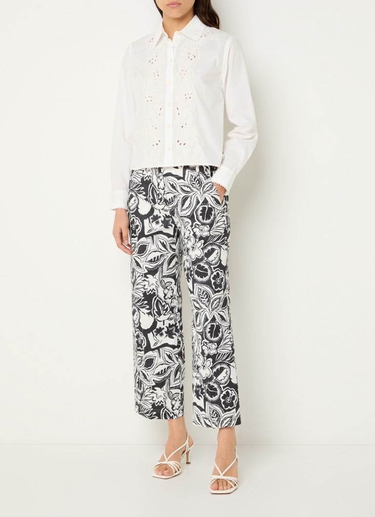 De Bijenkorf BRAX Zwart