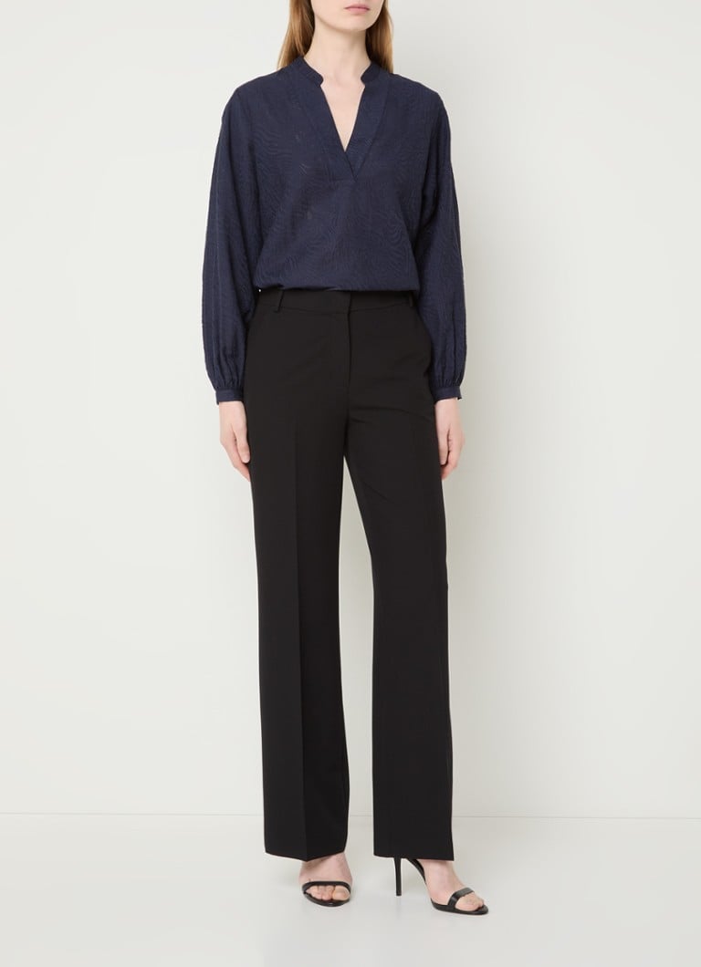 De Bijenkorf Claudia Sträter Donkerblauw