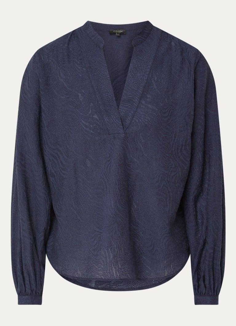 De Bijenkorf Claudia Sträter Donkerblauw