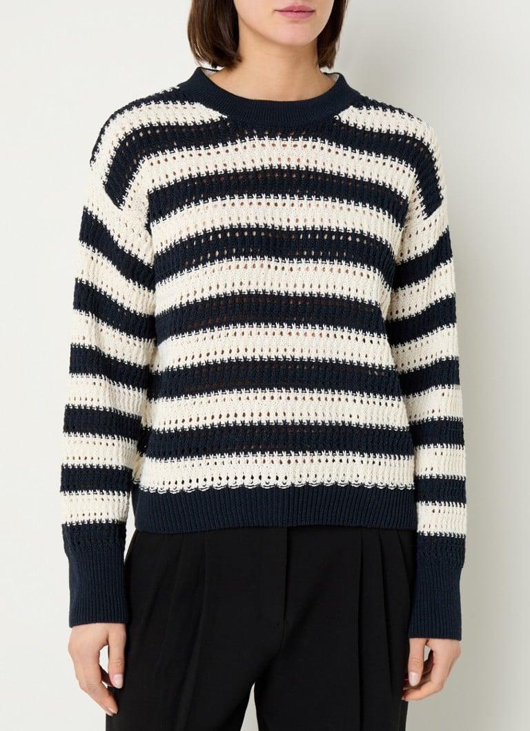 de bijenkorf Claudia Sträter Donkerblauw