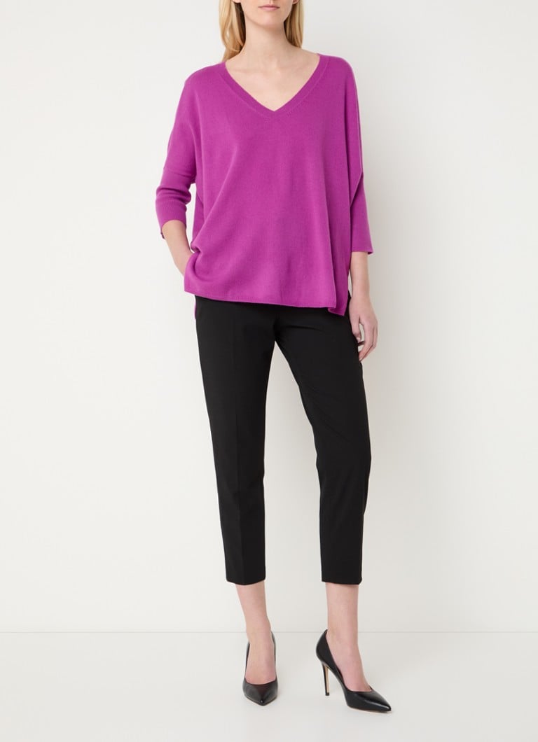 De Bijenkorf Claudia Sträter Donkerroze