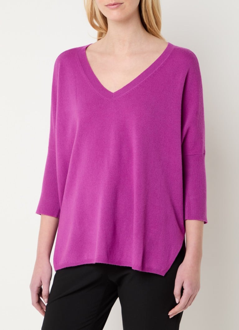 de bijenkorf Claudia Sträter Donkerroze