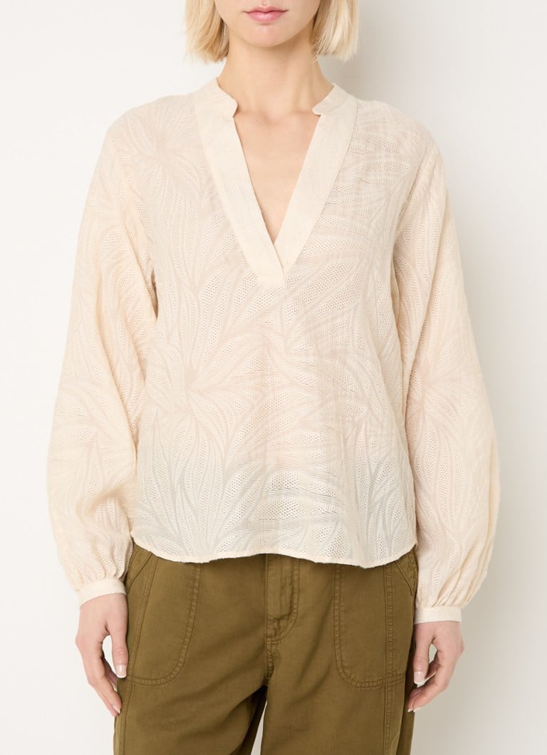 de bijenkorf Claudia Sträter Gebroken wit