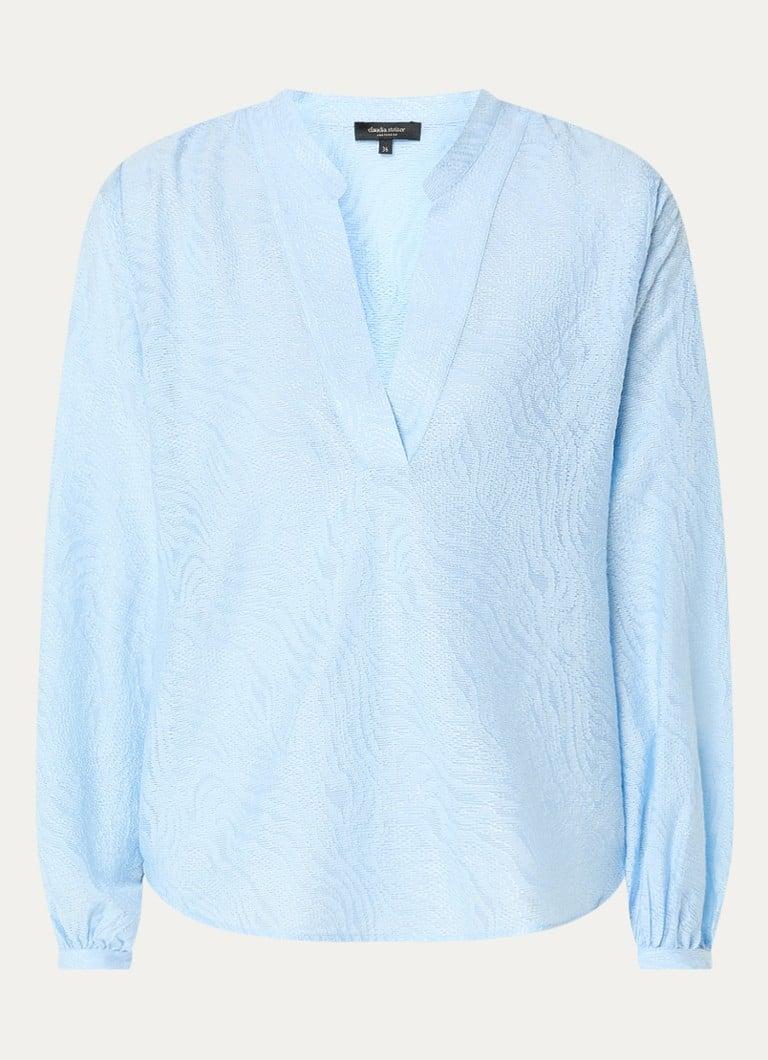 De Bijenkorf Claudia Sträter Lichtblauw