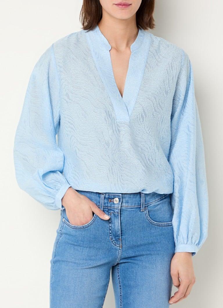 de bijenkorf Claudia Sträter Lichtblauw