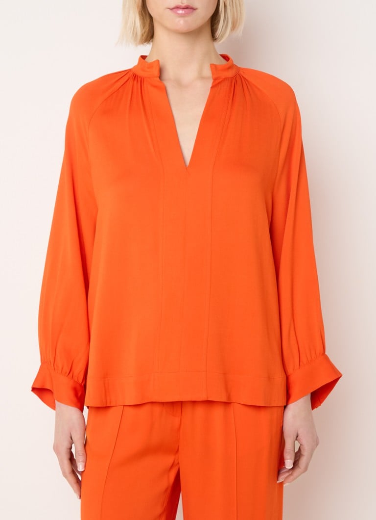 de bijenkorf Claudia Sträter Oranjerood