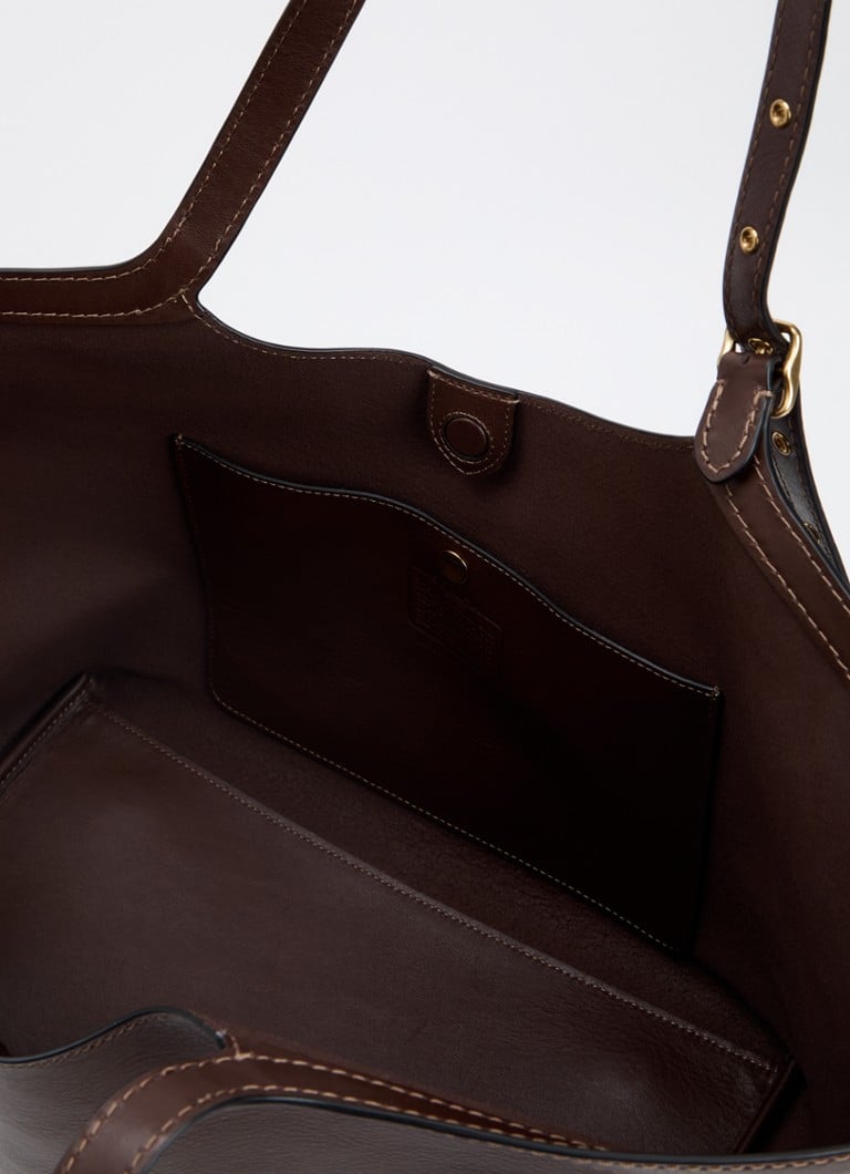 De Bijenkorf Coach Donkerbruin