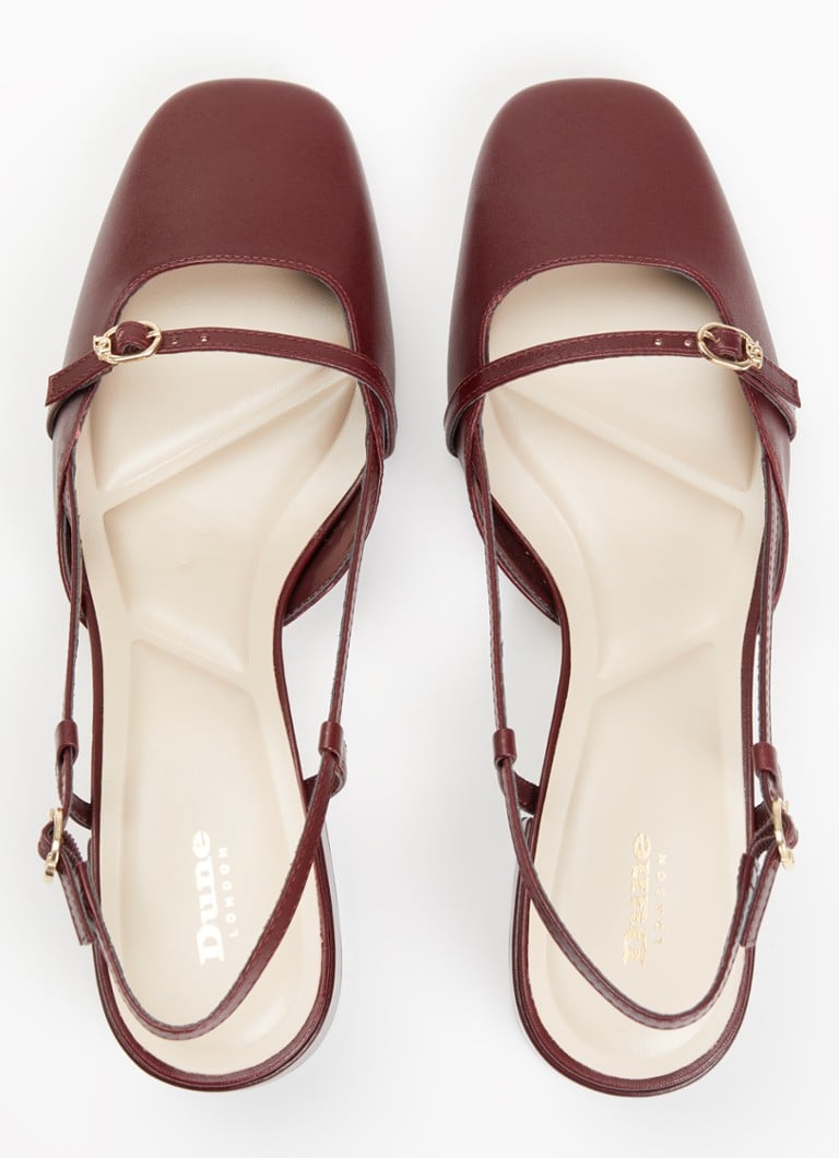 De Bijenkorf Dune London Bordeauxrood