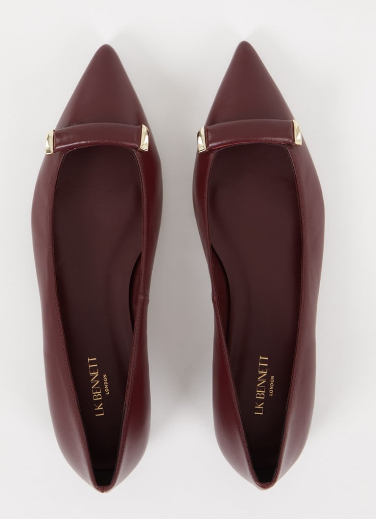 De Bijenkorf L.K.Bennett Bordeauxrood