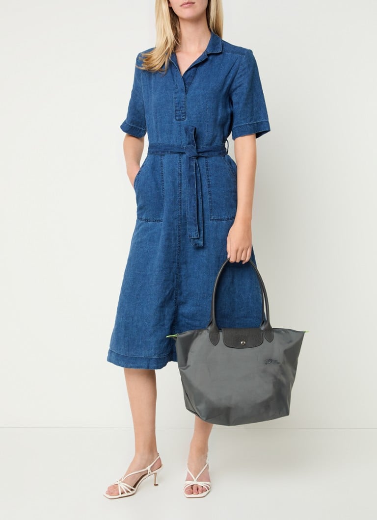 De Bijenkorf Longchamp Antraciet