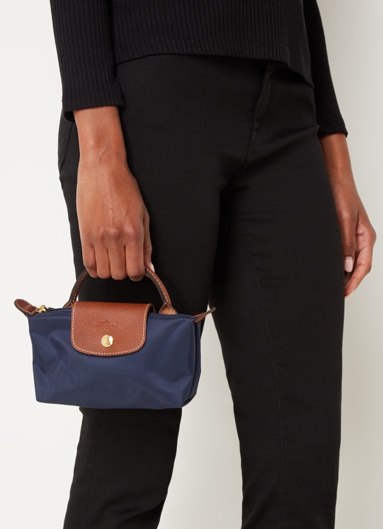 De Bijenkorf Longchamp Blauw