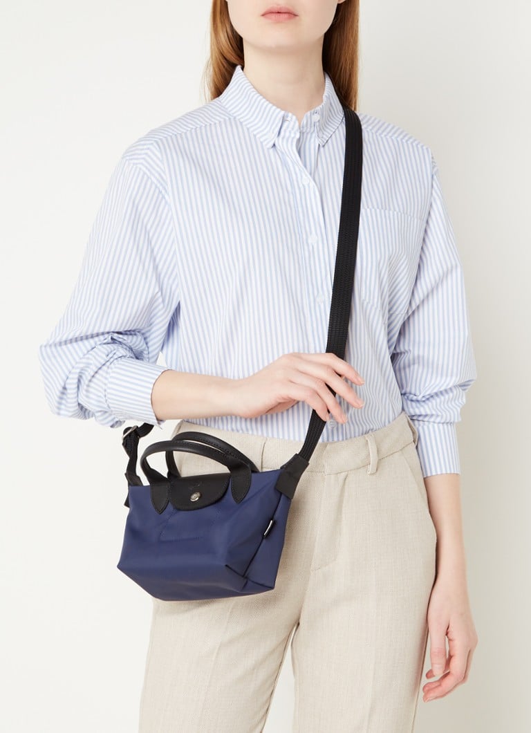 De Bijenkorf Longchamp Blauw