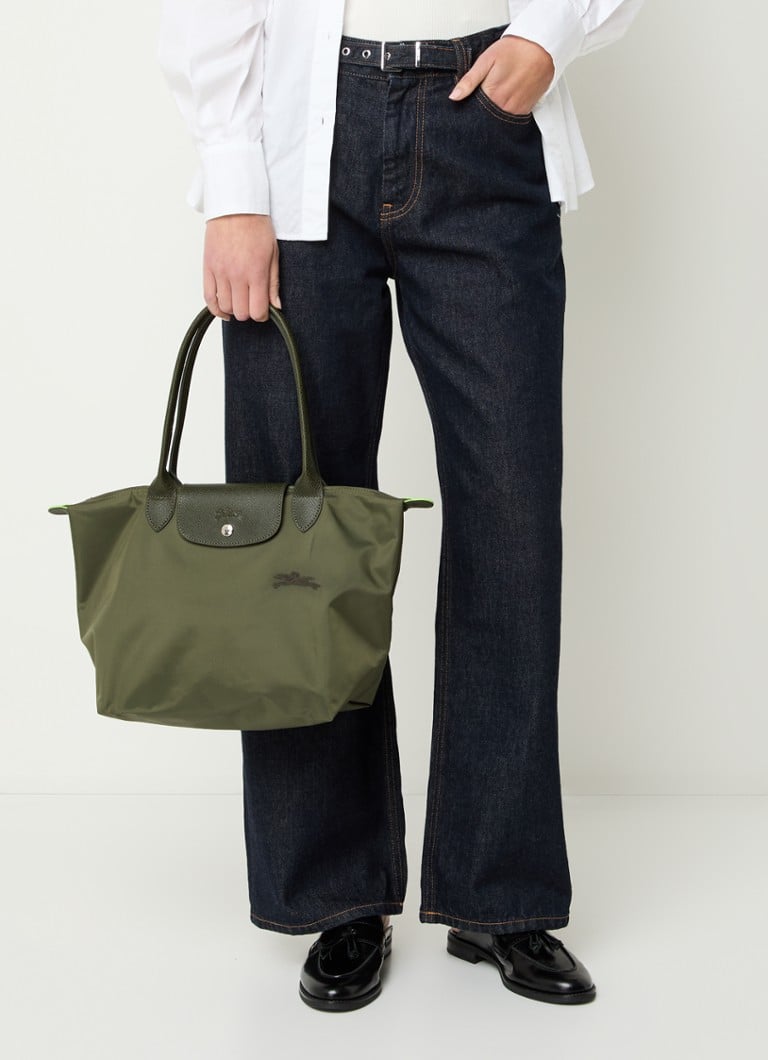 De Bijenkorf Longchamp Bronsgroen