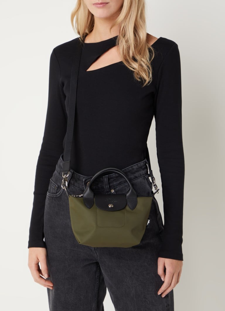 De Bijenkorf Longchamp Bronsgroen