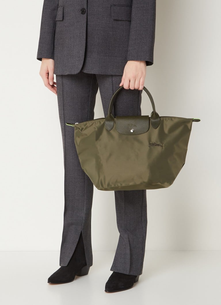 De Bijenkorf Longchamp Bronsgroen