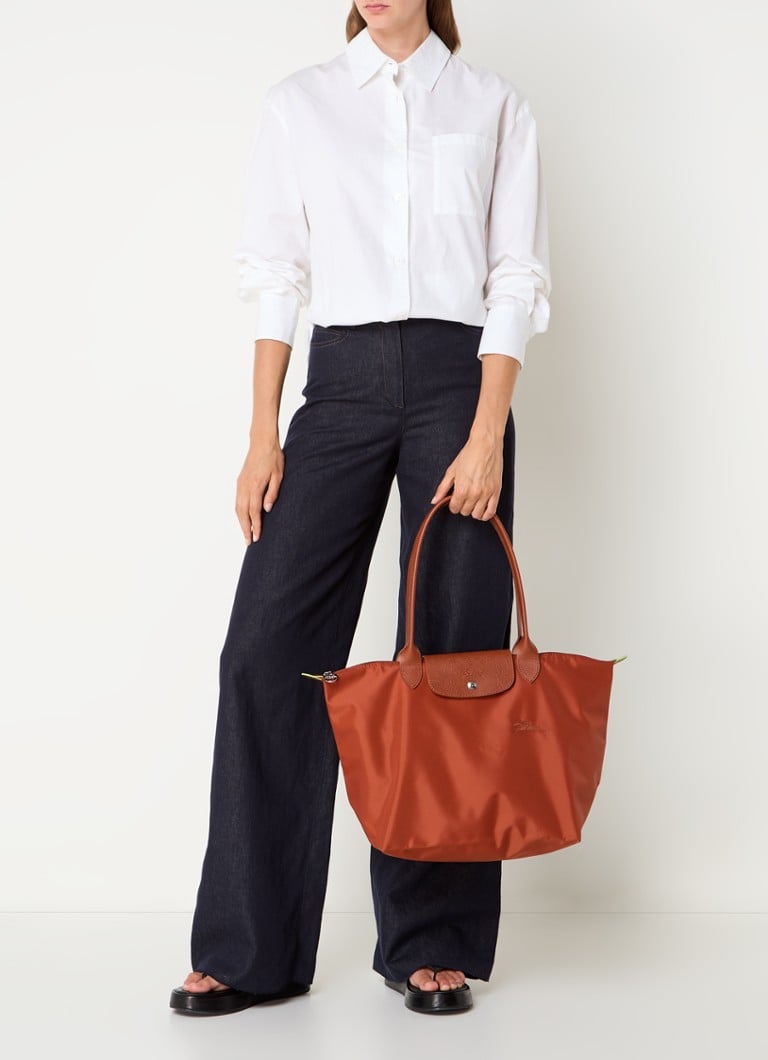 De Bijenkorf Longchamp Bruin