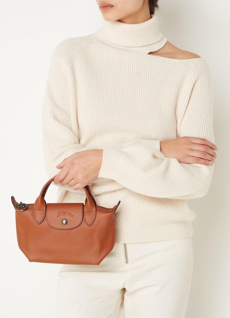 De Bijenkorf Longchamp Cognac