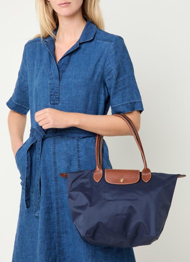 De Bijenkorf Longchamp Donkerblauw