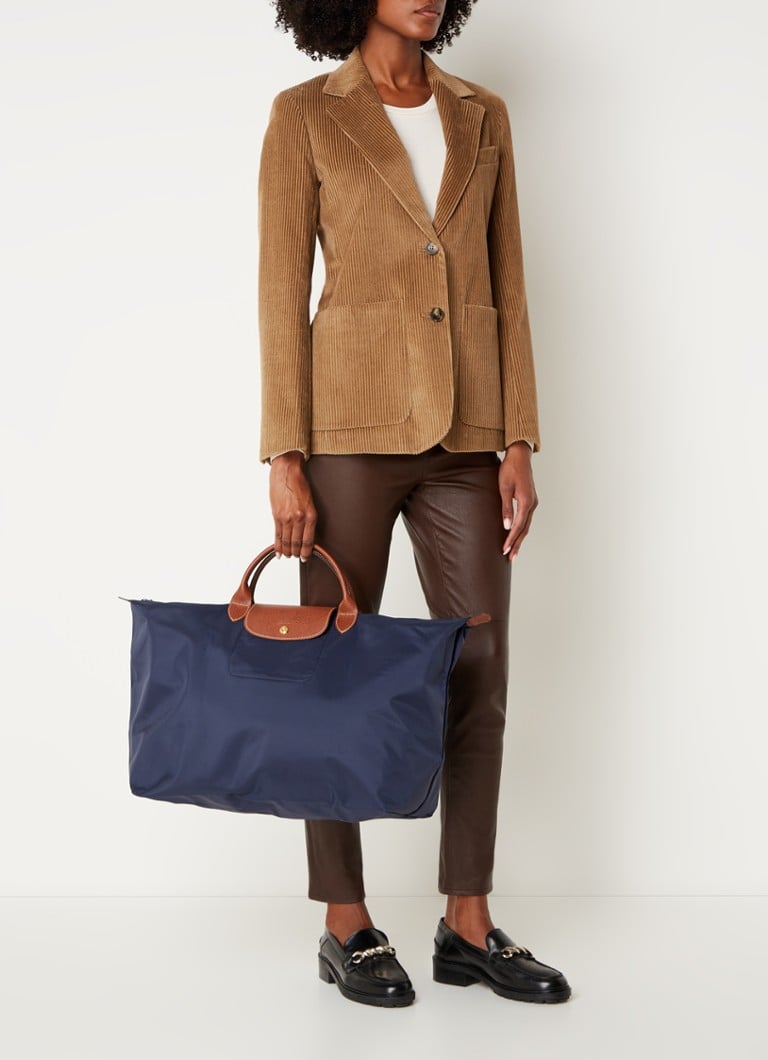 De Bijenkorf Longchamp Donkerblauw