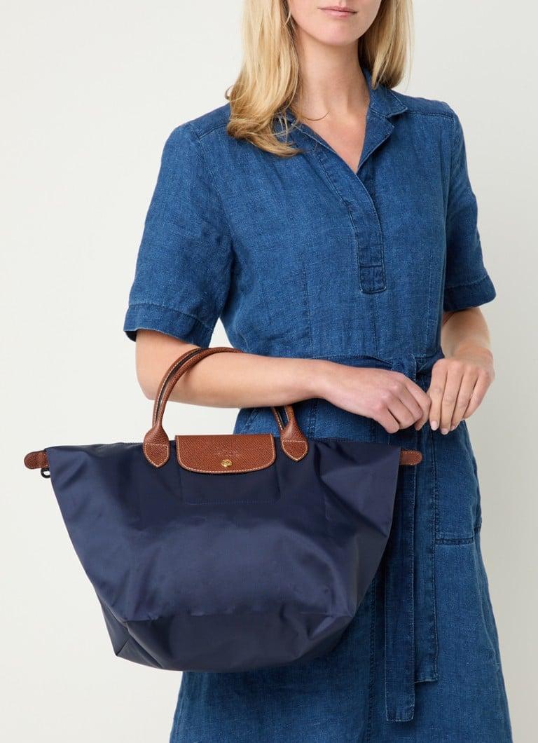De Bijenkorf Longchamp Donkerblauw