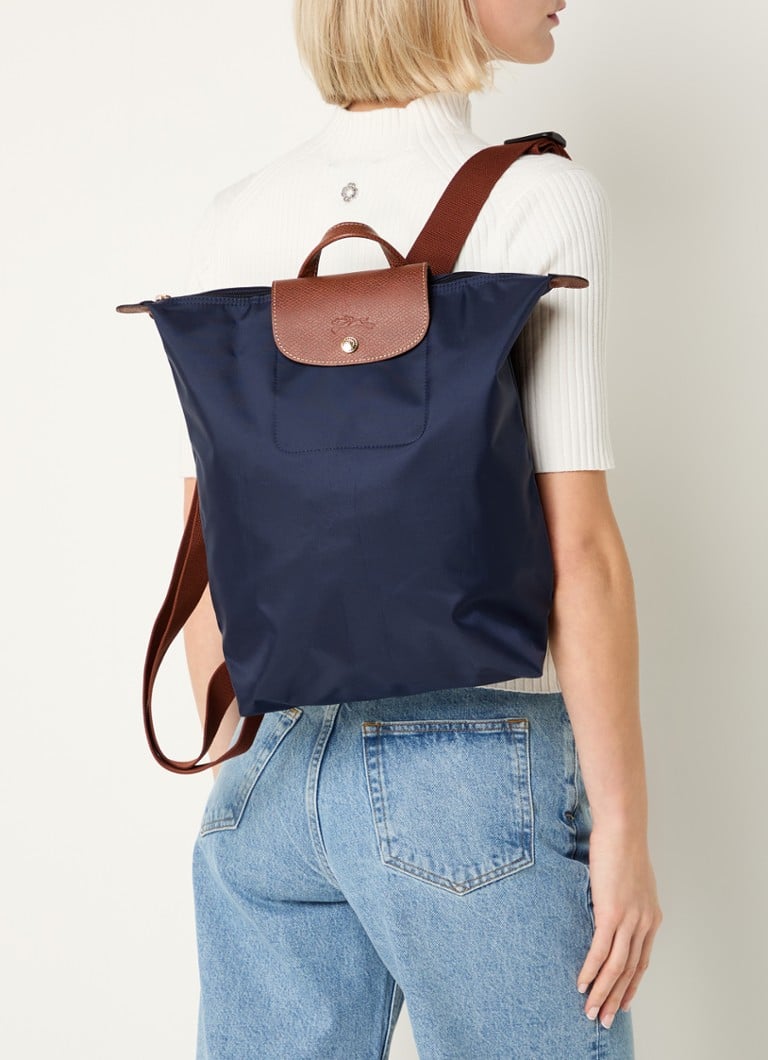 De Bijenkorf Longchamp Donkerblauw