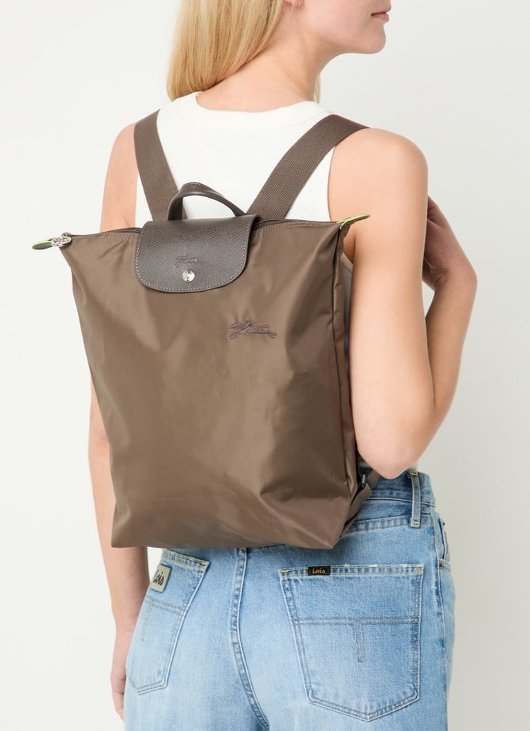 De Bijenkorf Longchamp Donkerbruin