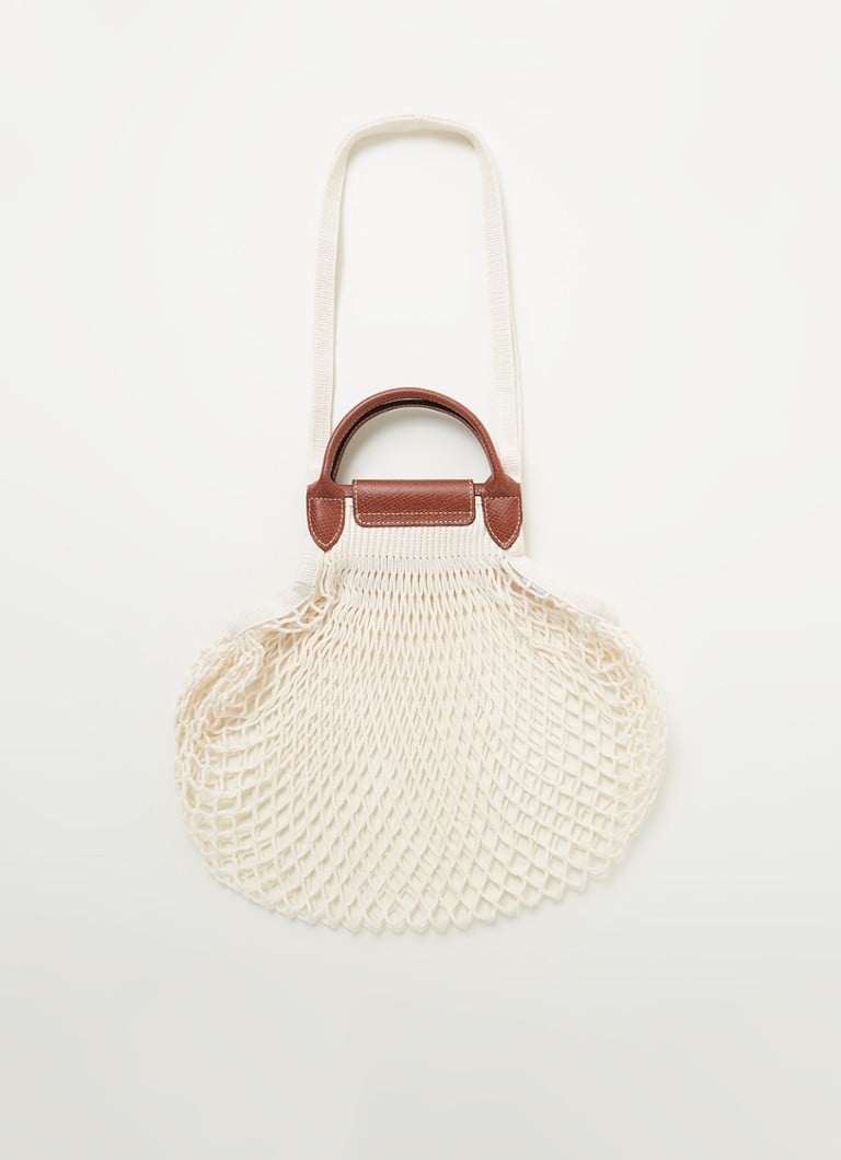 De Bijenkorf Longchamp Gebroken Wit