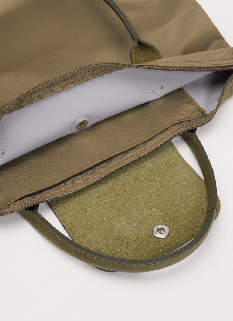 De Bijenkorf Longchamp Legergroen