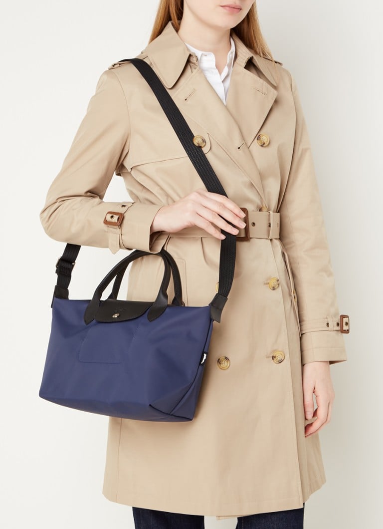 De Bijenkorf Longchamp Middenblauw