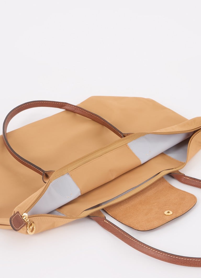 De Bijenkorf Longchamp Okergeel