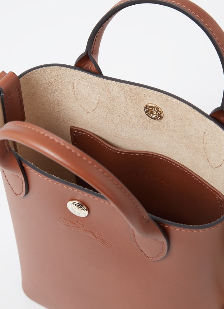 De Bijenkorf Longchamp Oranjebruin